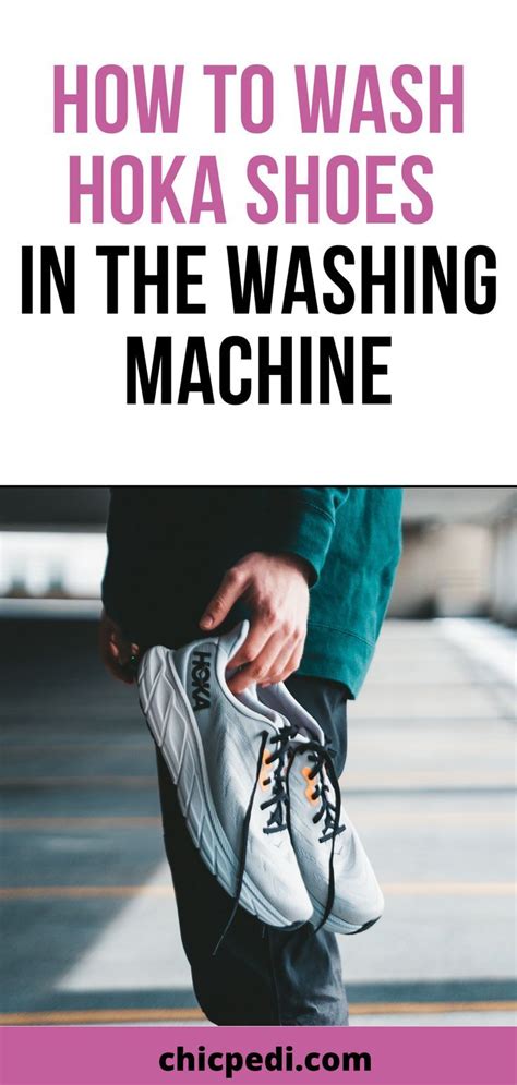 are hoka shoes machine washable.